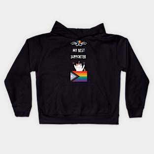 progress flag Kids Hoodie